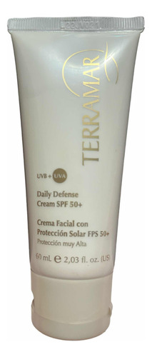 Bloqueador Solar Crema Facial Con Proteccion Solar Fps 50+