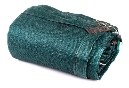 Malla Sombra 90% Raschel Verde De 3mx5m Lista Para Instalar