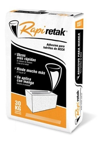 Rapi Retak Mortero Adhesivo Para Manga X 30 Kg