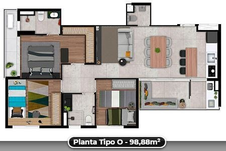 Imagem 21 de 24 de Apartamento À Venda No Bairro Vila Mariana - São Paulo/sp - O-18379-30584