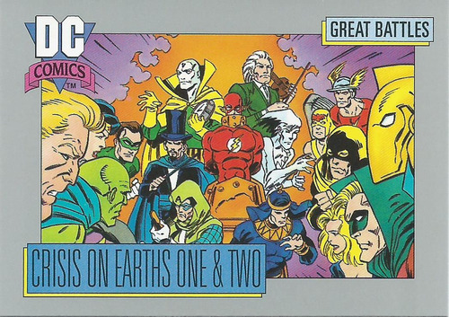 Barajita Crisis On Earths Dc Comics 1991 #143 Great Battles