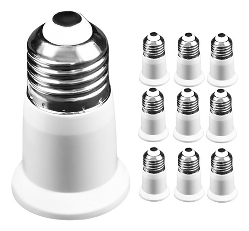 10pcs Extensión Socket Para Lámpara De E27