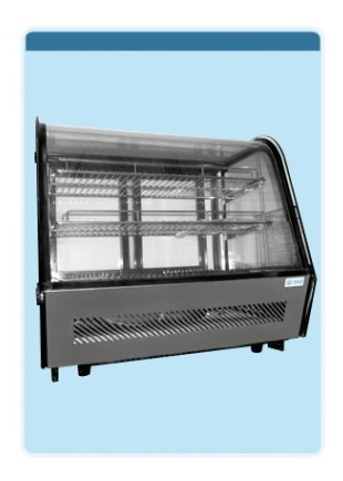 Vitrina Refrigerada De Cristal Curvo /nr-rtw160l/