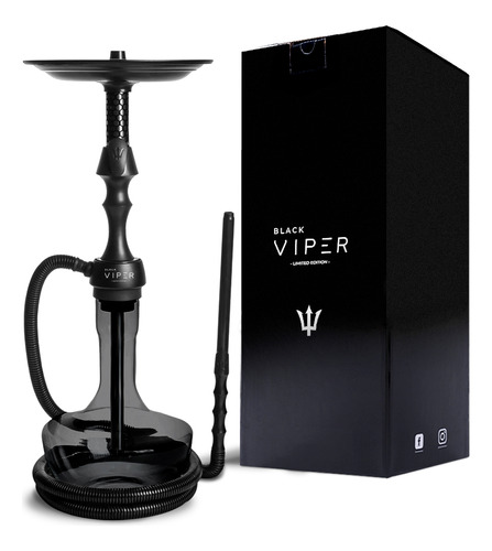 Narguile Completo Triton Viper Caixa - Preto