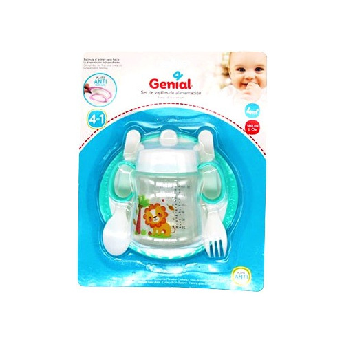 Set De Vajillas De Alimentación Para Bebe Genial