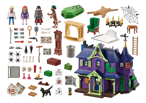 Playmobil Scooby Doo: Aventura En La Mansion Misteriosa 7036