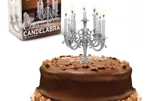 Imagen 1 de 4 de Base Para Velas Cake Candelabra