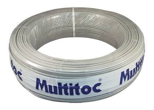 Cabo Cci 50 X 03 Cinza - 100 Metros- Multitoc