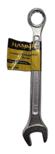 Chave Combinada De Aço Carbono 15mm Cac-1500 Hammer