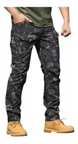 Pantalones De Camuflaje Para Hombre