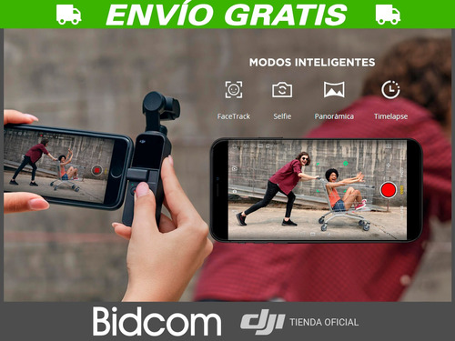 Dji Osmo Pocket Camara 4k 60fps Modelo 2019 Garantia Oficial