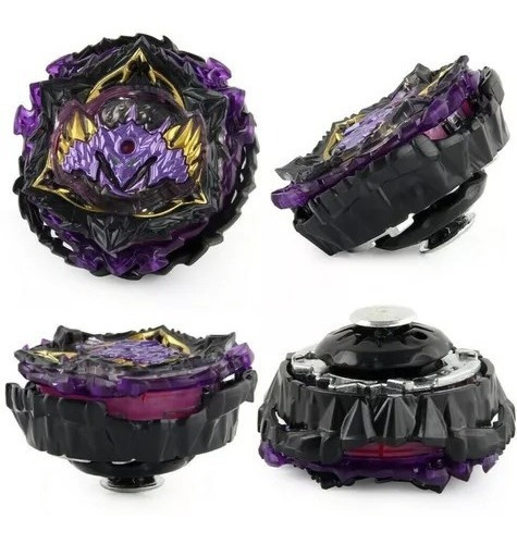 Beyblade Flame B-175 Lucifer The End Con Lanzador De Chispas Color Morado
