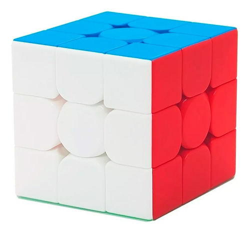 Cubo 3x3x3 Stickerless Uso Profesional Moyu Giro Suave