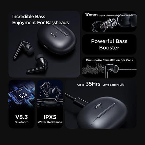 Auriculares Bluetooth Audifonos Inalambricos In Ear Bd03