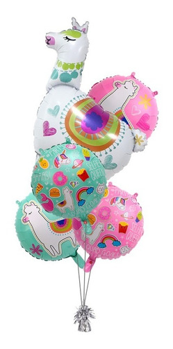 Globos Con Gas Helio De Llama