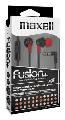 Audifonos Maxell Fusion+ Earphones Con Mic