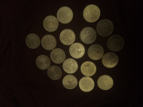 20 Monedas De $1 (josé María Morelos), Año 1985