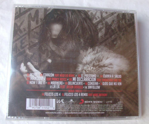 Maluma - Fame / Cd Original 2018 Nuevo Y Sellado