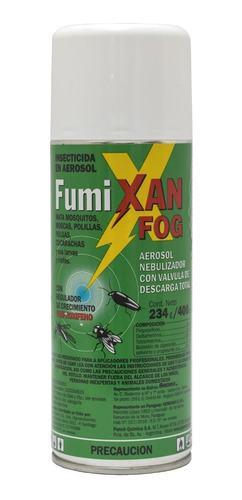 Insecticida En Aerosol Ambiental Fumixan Fog Gamexan Liquido