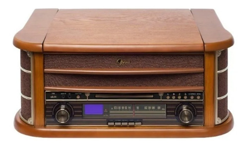 Imagem 4 de 5 de Vitrola Raveo Ópera Bt C/bluetooth Usb Sd Cd K7 Mp3 Fm Aux
