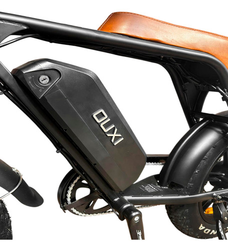 Bicicleta Elétrica Com Autonomia De 50 Km Bateria Durável V8