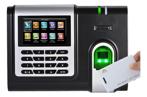 Zk X628-c Tcp / Ip Biométrico Huella Dactilar Tiempo Reloj