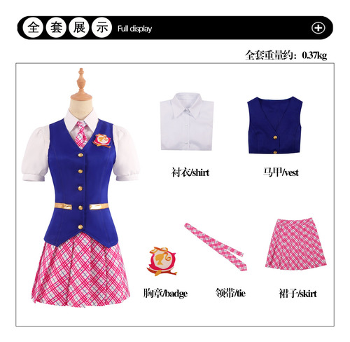 Disfraz De Uniforme Escolar Barbie Delancey