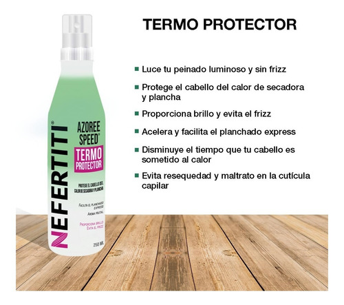 Protector Termico Cabello Planchado Express Anti Frizz 250ml
