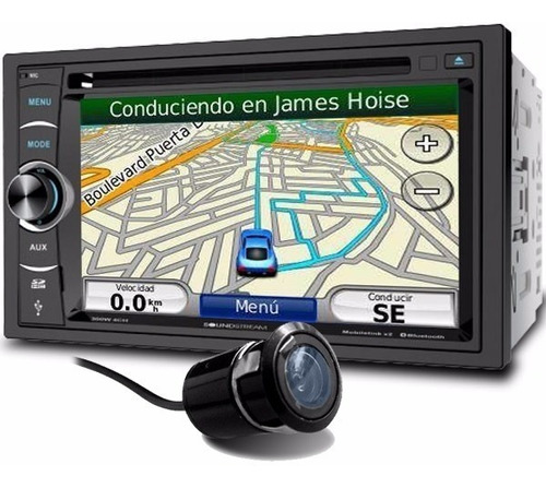 Paquete Estéreo Pantalla Soundstream Vrn-64hb + Camara Rever