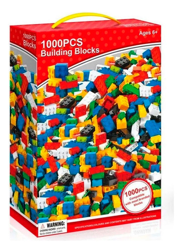 Juego 1000 Bloques Ladrillos De Encastre