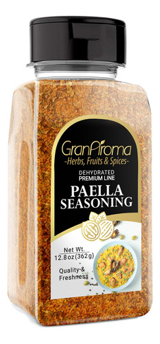 Granaroma Condimento Para Paella, 12.8 Oz, Autentica Mezcla 