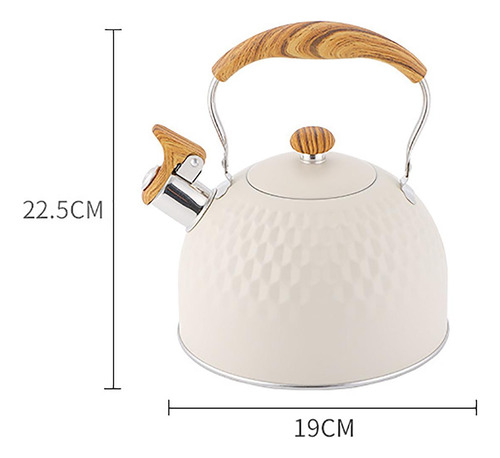 Hervidor De Té De 2500ml Con Asa, Hervidor De Agua