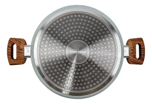 Batería De Cocina 7 Piezas Aluminio + Cerámica. Juego Ollas