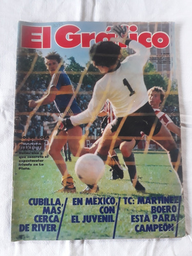 Revista El Grafico Nº 3293 Año 1982 - Boca Estudiantes