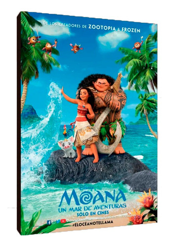 Cuadros Poster Disney Moana S 15x20 (mna (17)