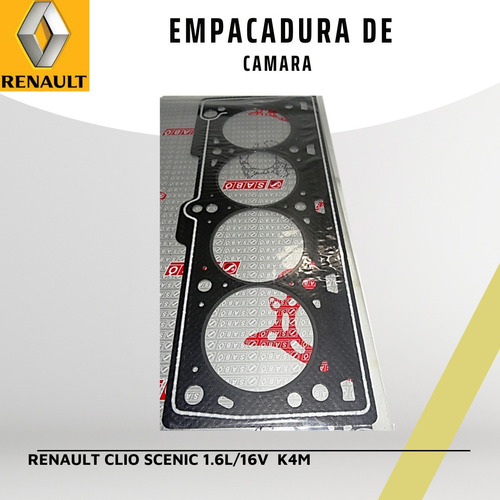 Empacadura De Camara Renault Megane Scenic Clio K4m  1,6/16v