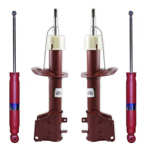 Imagen 1 de 6 de Kit 4 Amortiguadores Fric-rot Siena 1.8 Hlx Class 1.8 2007