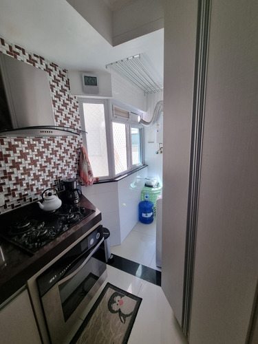 Imagem 10 de 30 de Lindo Apartamento 2 Quartos, 1 Suíte, Varanda Gourmet, 2 Vagas Na Vila Dayse, São Bernardo Do Campo, Sp - Ap00217 - 70570387