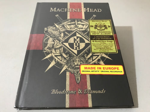 Machine Head Bloodstone & Diamonds Cd Novo Lacrado Importado