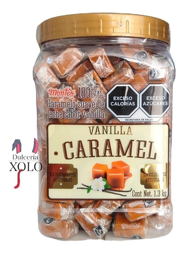 Caramel Vainilla Montes 180 Piezas