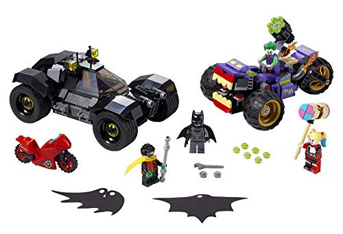 Coches De Superhéroes Lego Dc Batman Jokers Trike Chase 7615