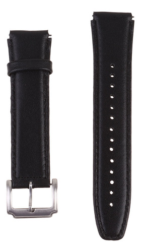 Correa De Reloj De Cuero Genuino De 18 Mm Negra Para B5