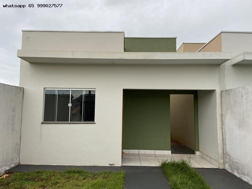Imagem 3 de 15 de Casa Para Venda Em Várzea Grande, Paiaguas, 2 Dormitórios, 1 Suíte, 2 Banheiros, 2 Vagas - 387_1-1355109