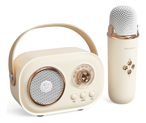 Mini Bocinas Bluetooth Portátil Karaoke Radio Con Micrófono