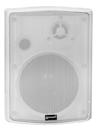 Caixa Lexsen Ambiente Lsa06 Preta Cor Branco 110v/220v