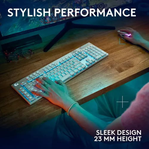 Logitech G915 X Lightspeed Teclado Sem Fio Táctil Sw White