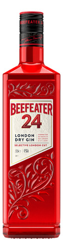 Gin Beefeater 24 London Dry 750 Ml Cítricos Y Té Verde Cítricos, Herbales Con Notas A Té Verde