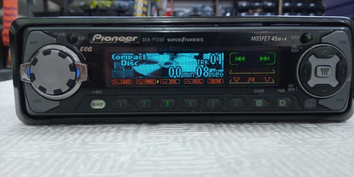 Radio Cd Player Pioneer Golfinho Raro Deh-p7200 Top Demais (Usado)