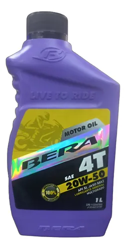 Aceite 4t Sae 20w-50 Bera