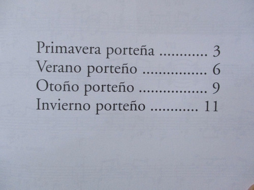 Imagen 2 de 3 de Partitura - Piazzolla, Cuatro Estaciones Porteñas - Guitarra